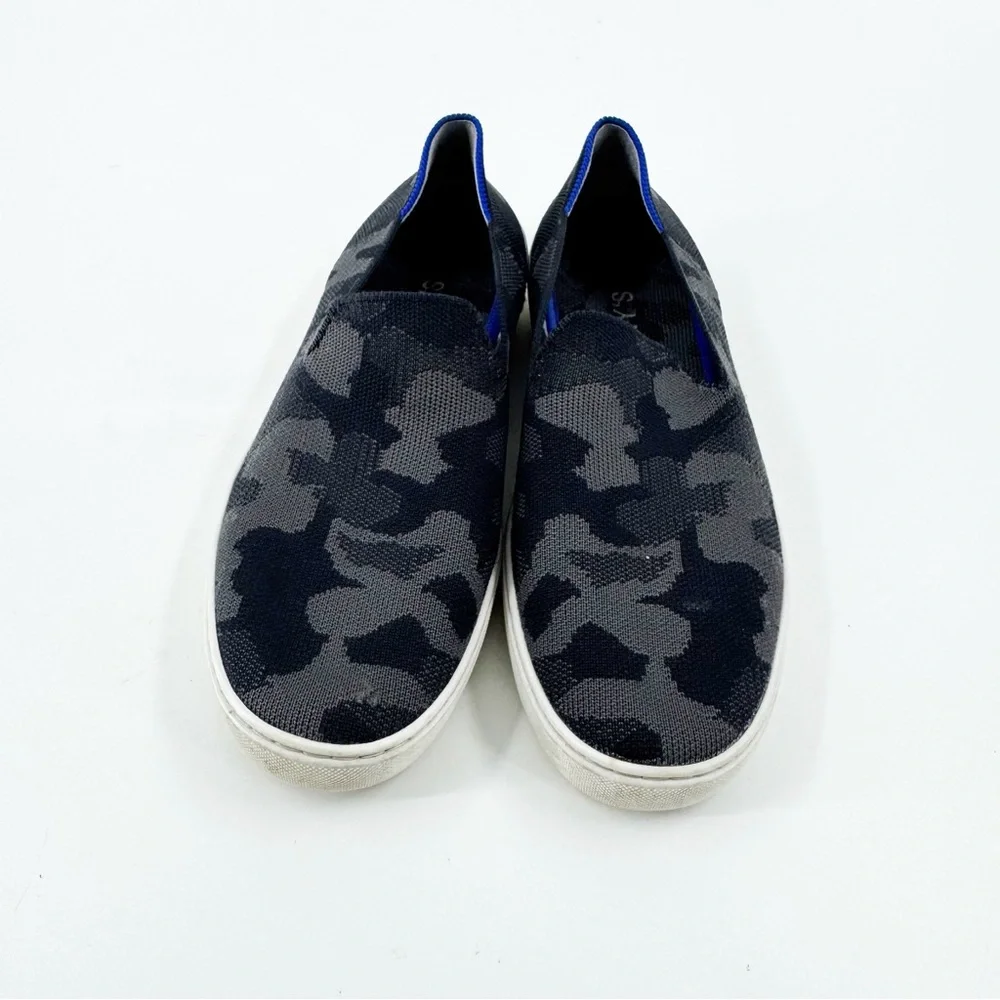 ✅ Rothy's The Original Slip on‎ Sneaker in Camo Size
